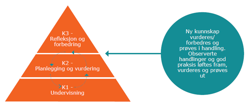 Videreutvikling av E.L. Dales kompetansetrekant. Videreutvikling av E.L. Dales kompetansetrekant.