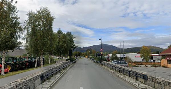 Fylkesveg 6518 i Oppdal. Bilde